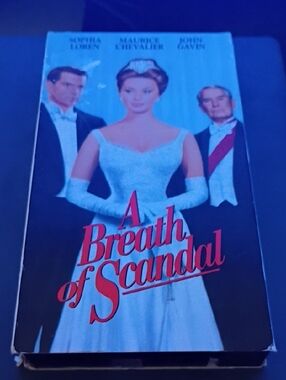 A Breath of Scandal - Classic Film VHS (Blue Cover)